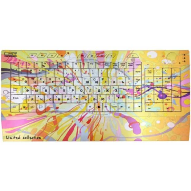 Клавиатура CBR Picture Keyboard Splashes